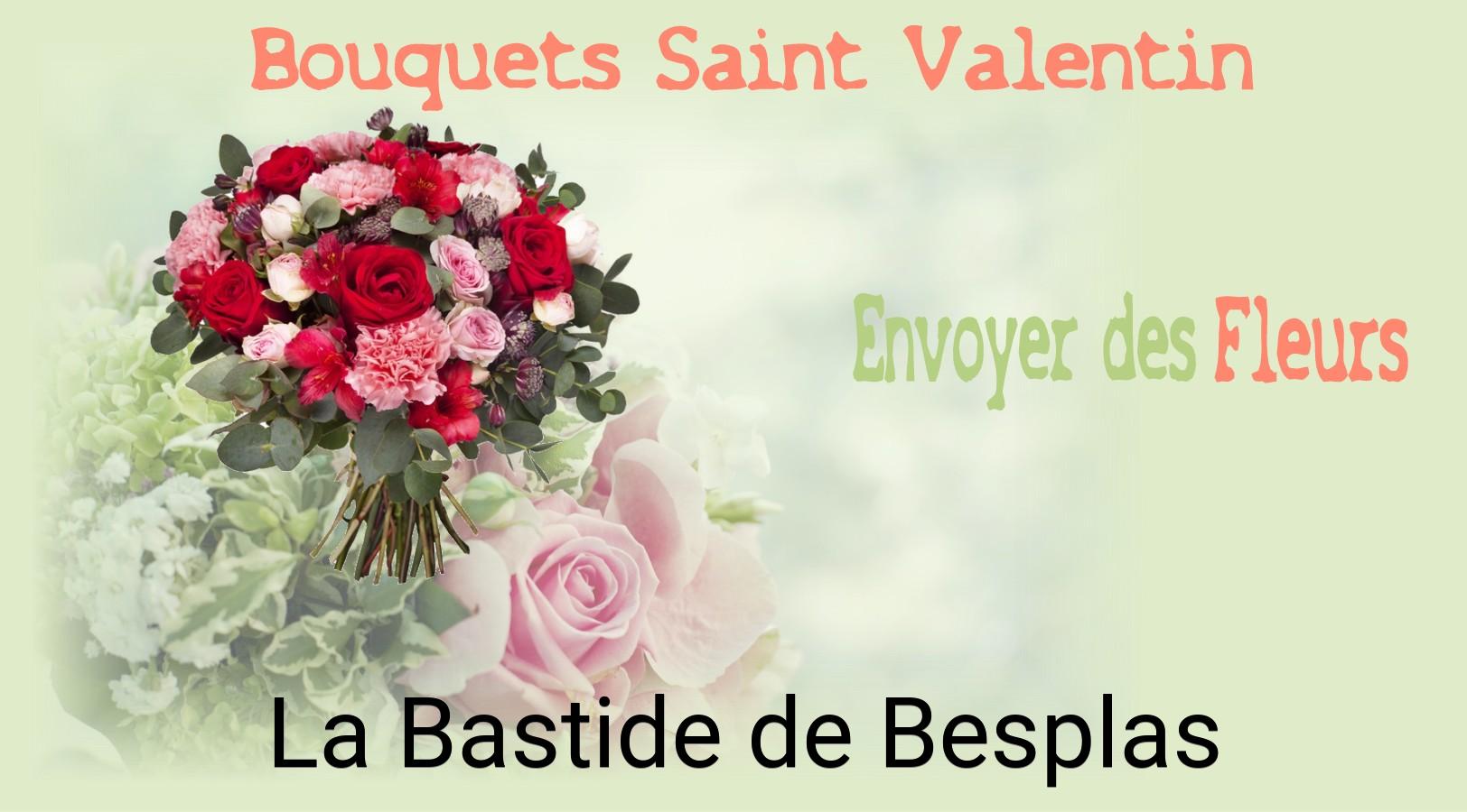 Roses de Saint-Valentin livrées à La Bastide-de-Besplas